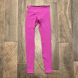 Lululemon Wunder Under Reversible Leggings